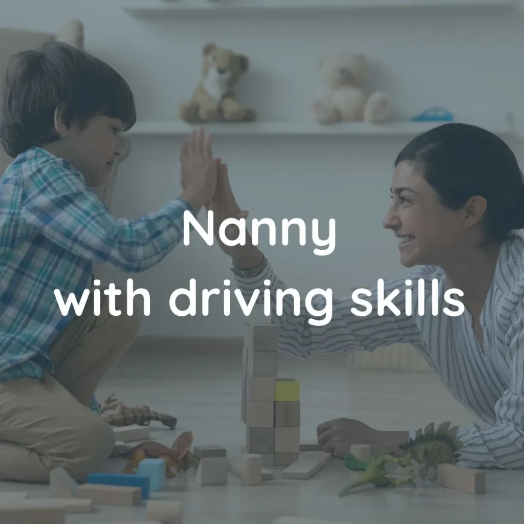 Nanny with driving skills